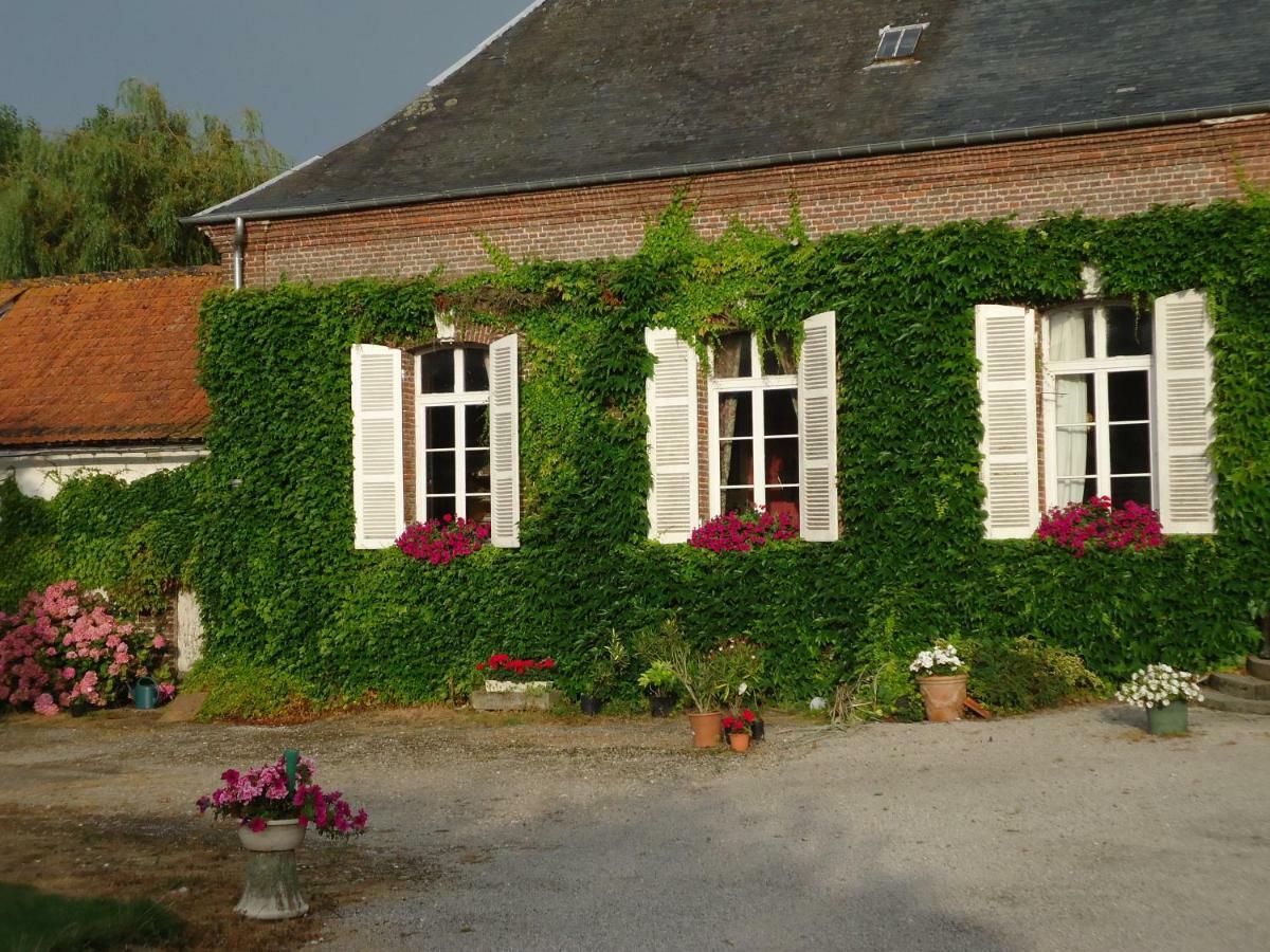 Maison De Maitre En Baie De Somme Favières Exteriér fotografie